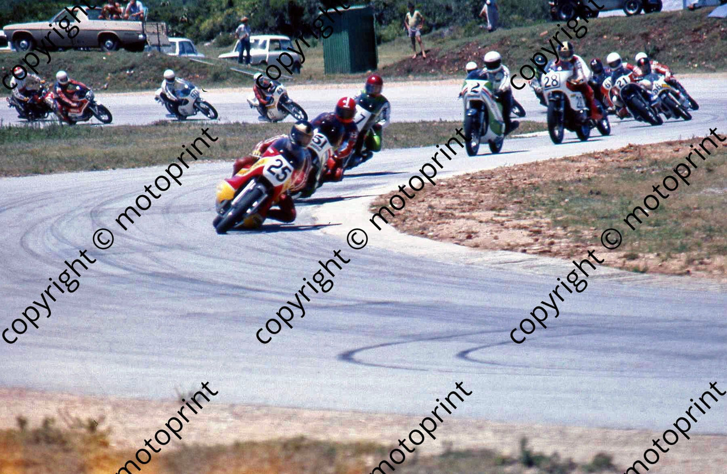 MC Scribante circa 1976 Zeeman leads 1st lap