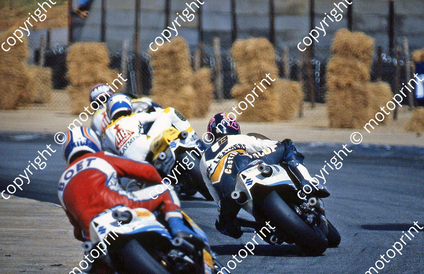 MC Von Dulmen, rear, Fontan, Uncini, Mamola rear view