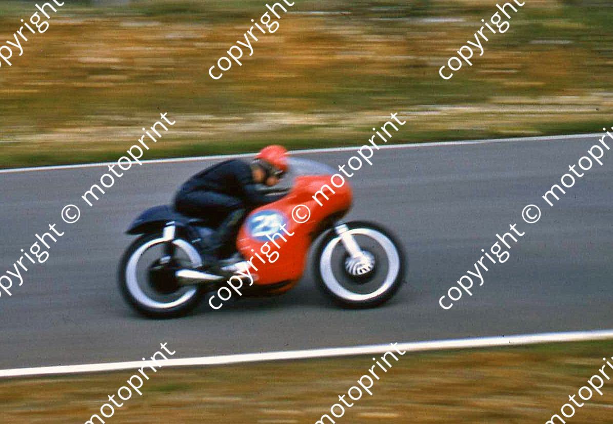 MC Alan Shepherd AJS April