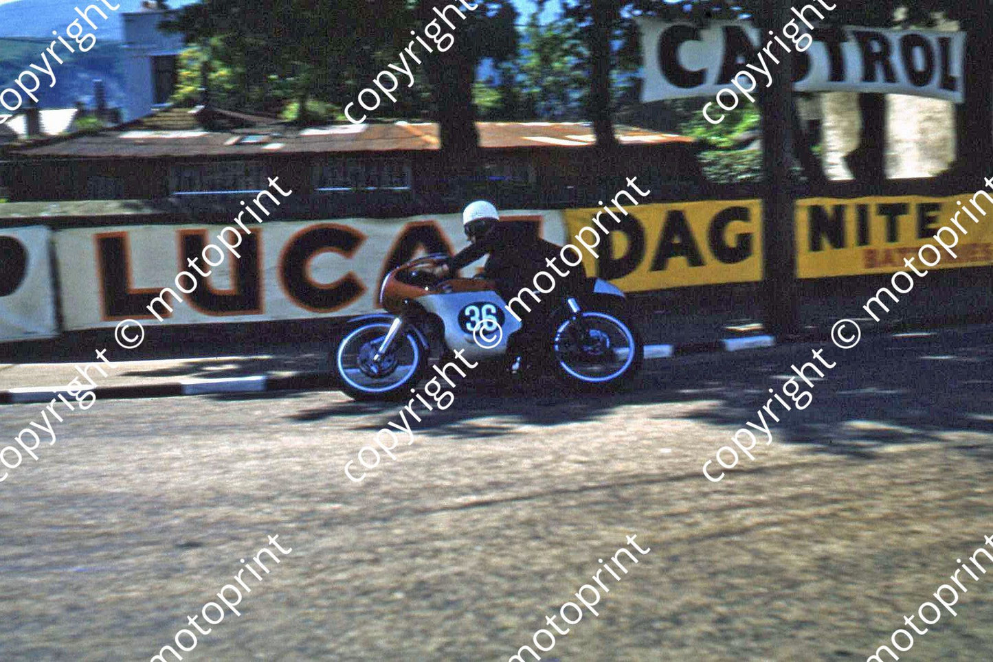 MC Alastair King 125 Bultaco