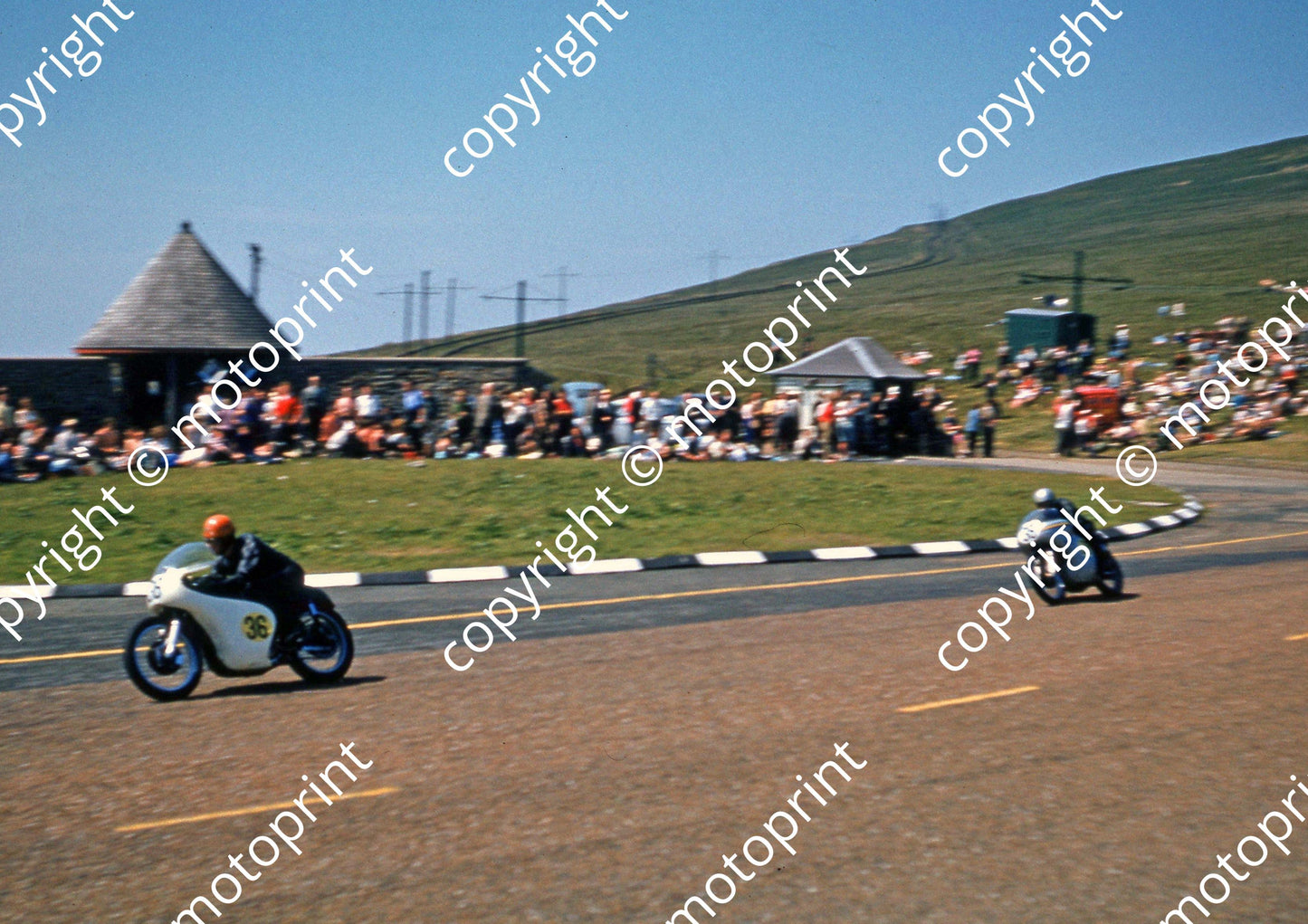 MC DW Smith and Billie Andersson AJSs Senior TT A4(35)