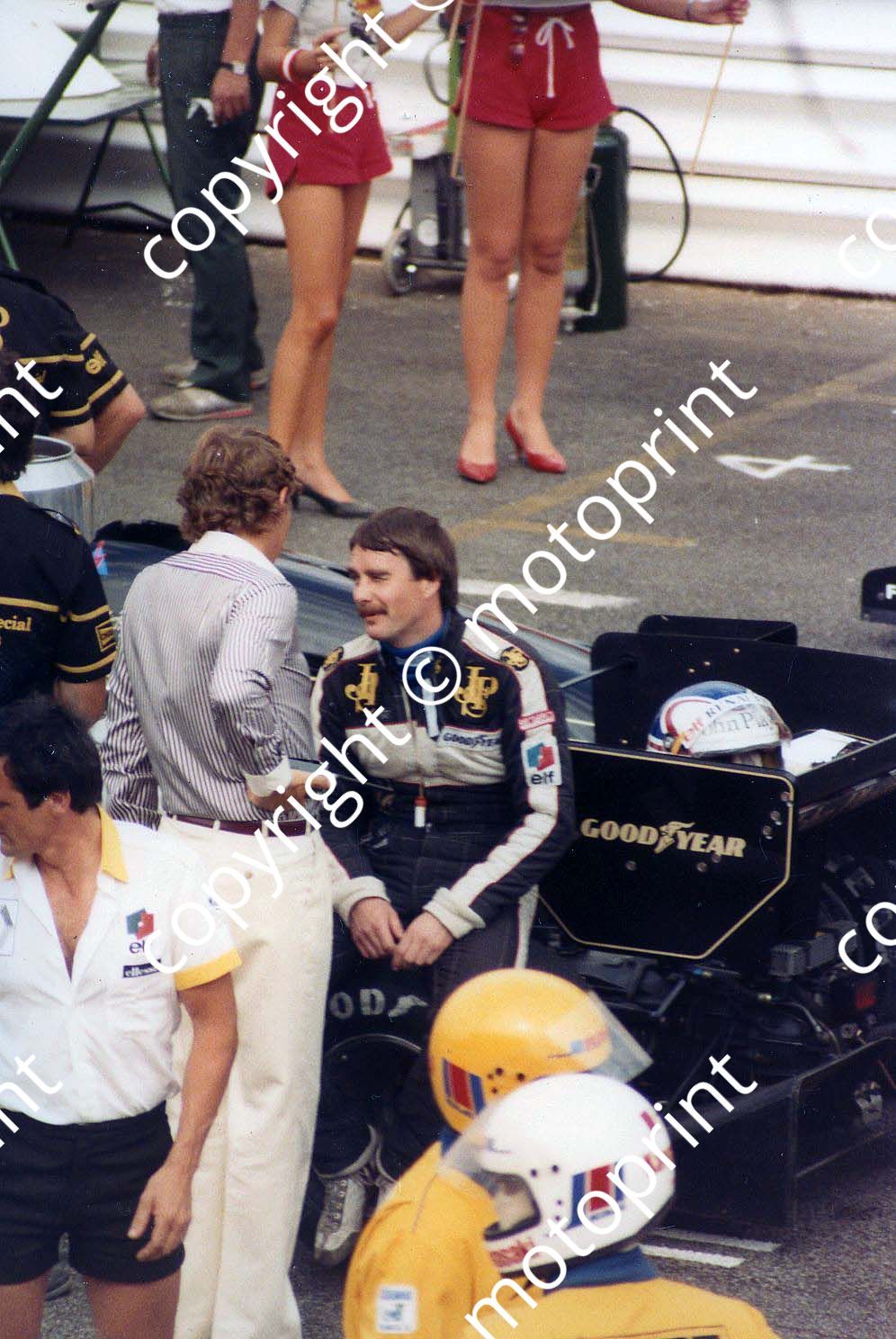 Mansell on grid