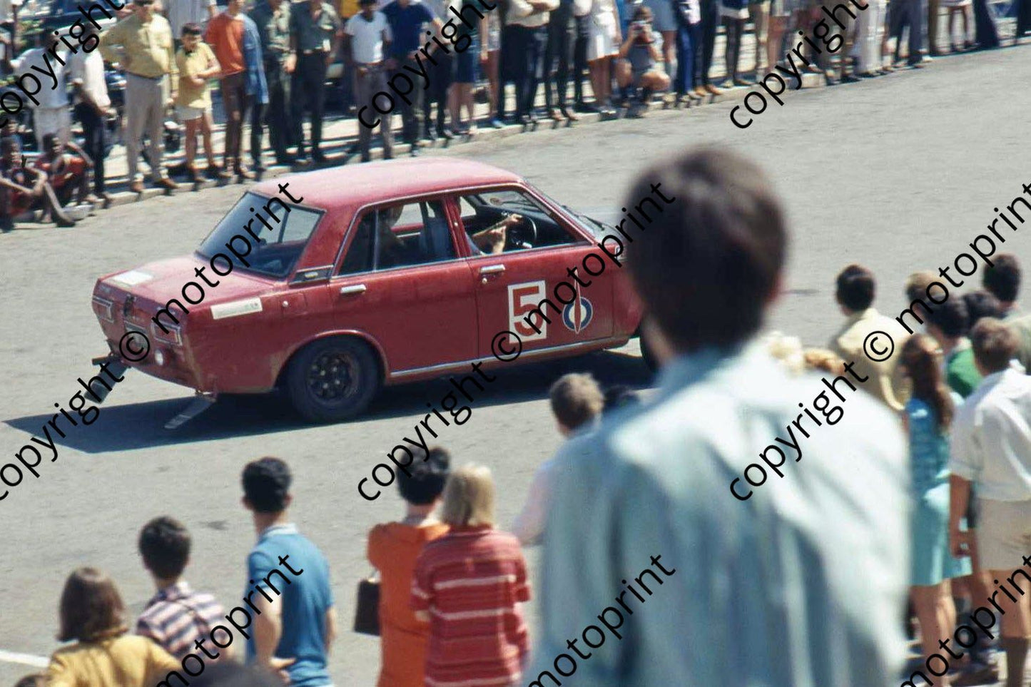 OR Van Bergen Datsun driving test