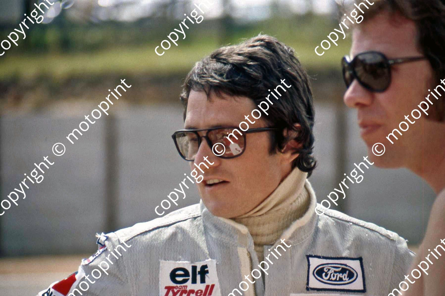 P Depailler portrait
