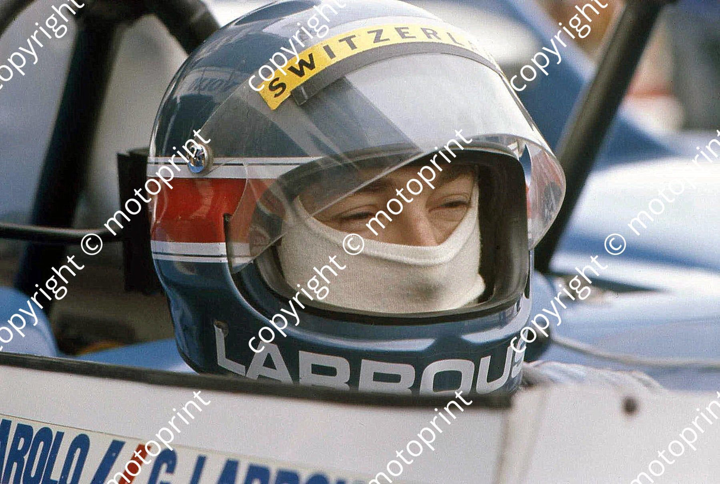 P Gerard Larrouse ready to go in Matra