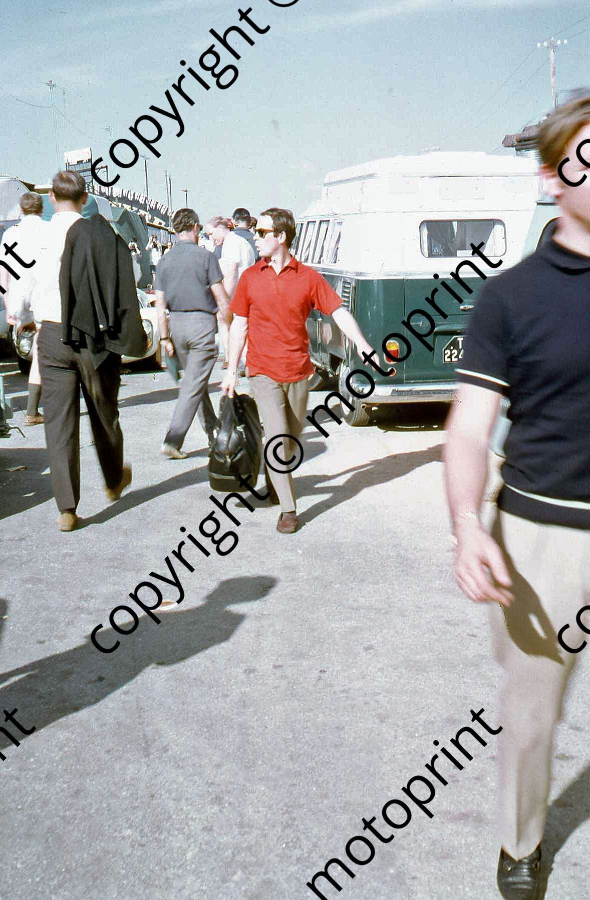 P Gethin on his way to the changeroom