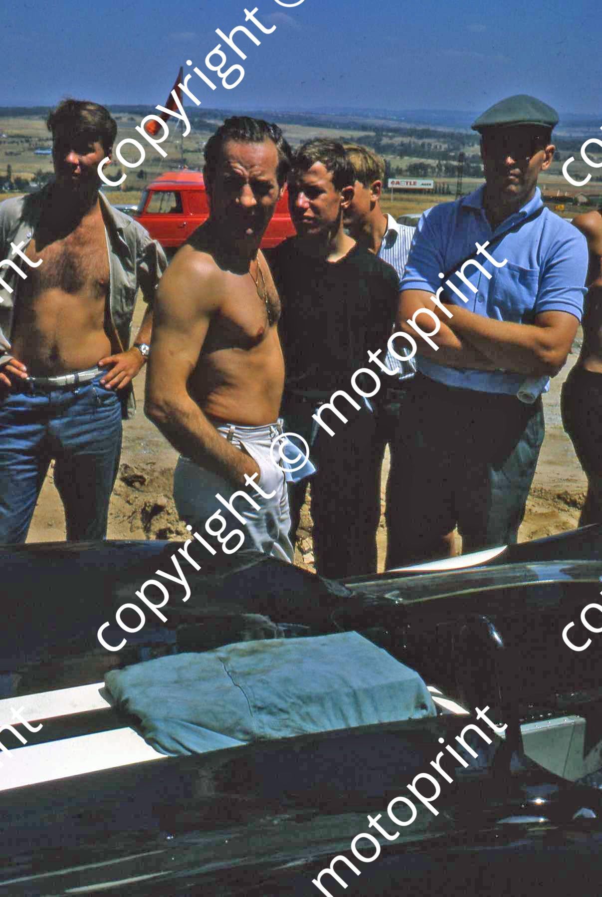 P Innes Ireland bare chest