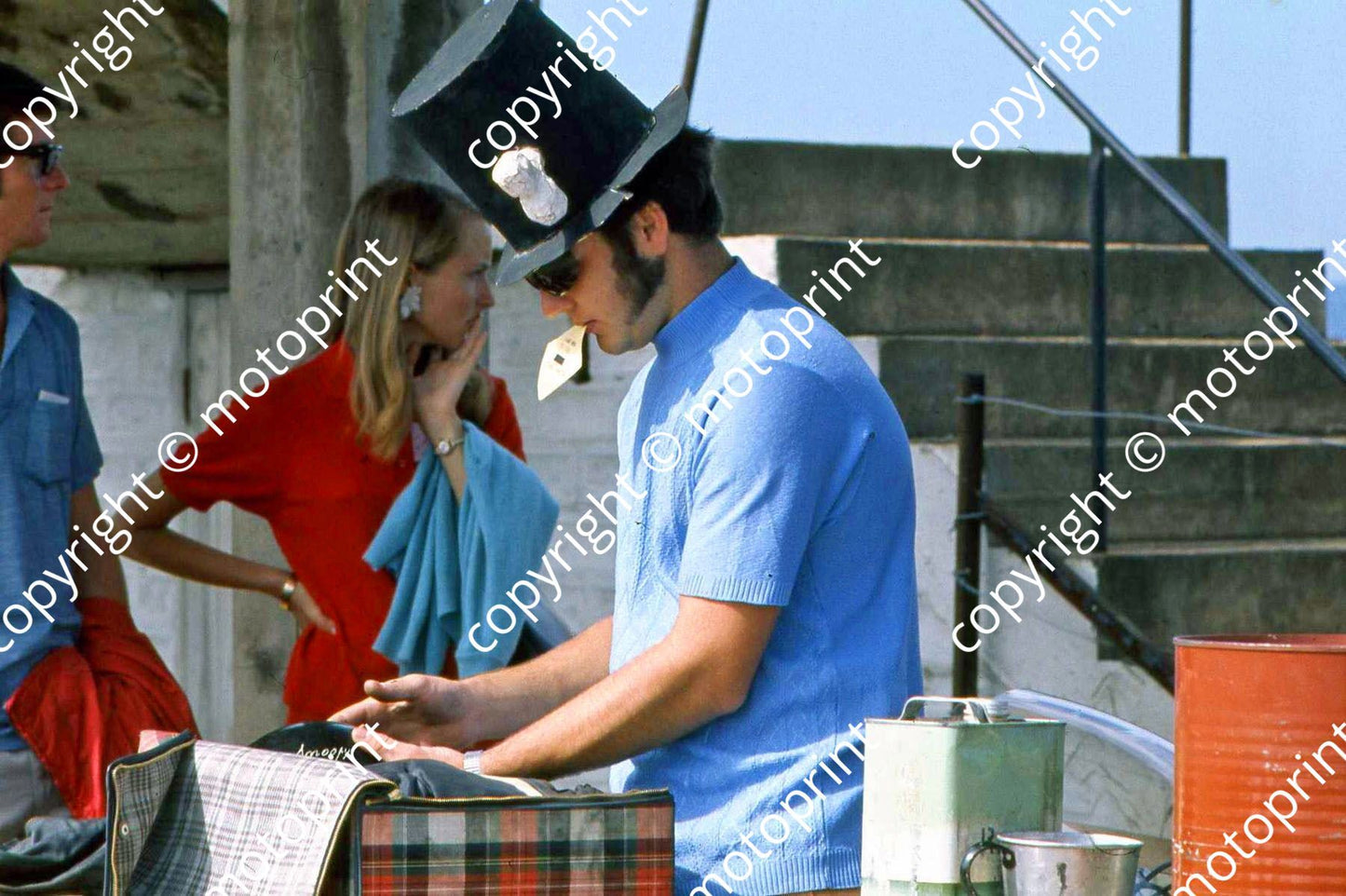 P Keith Zeeman and Snoopy hat