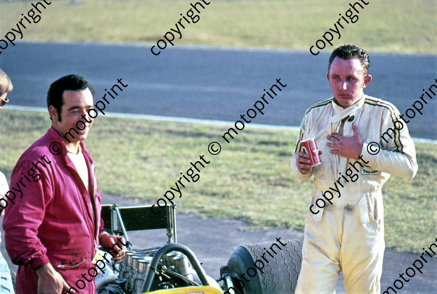 P McNicol at finish 2