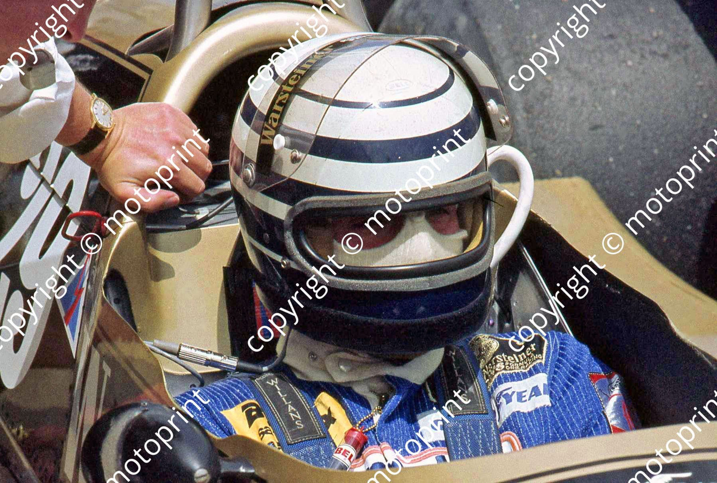 P Patrese ready to go