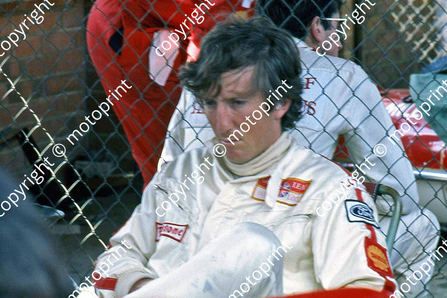 P Rindt in cage