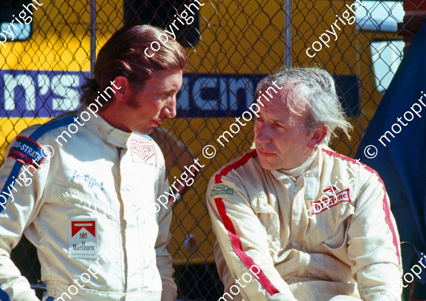 P Siffert, John Surtees scanned A4