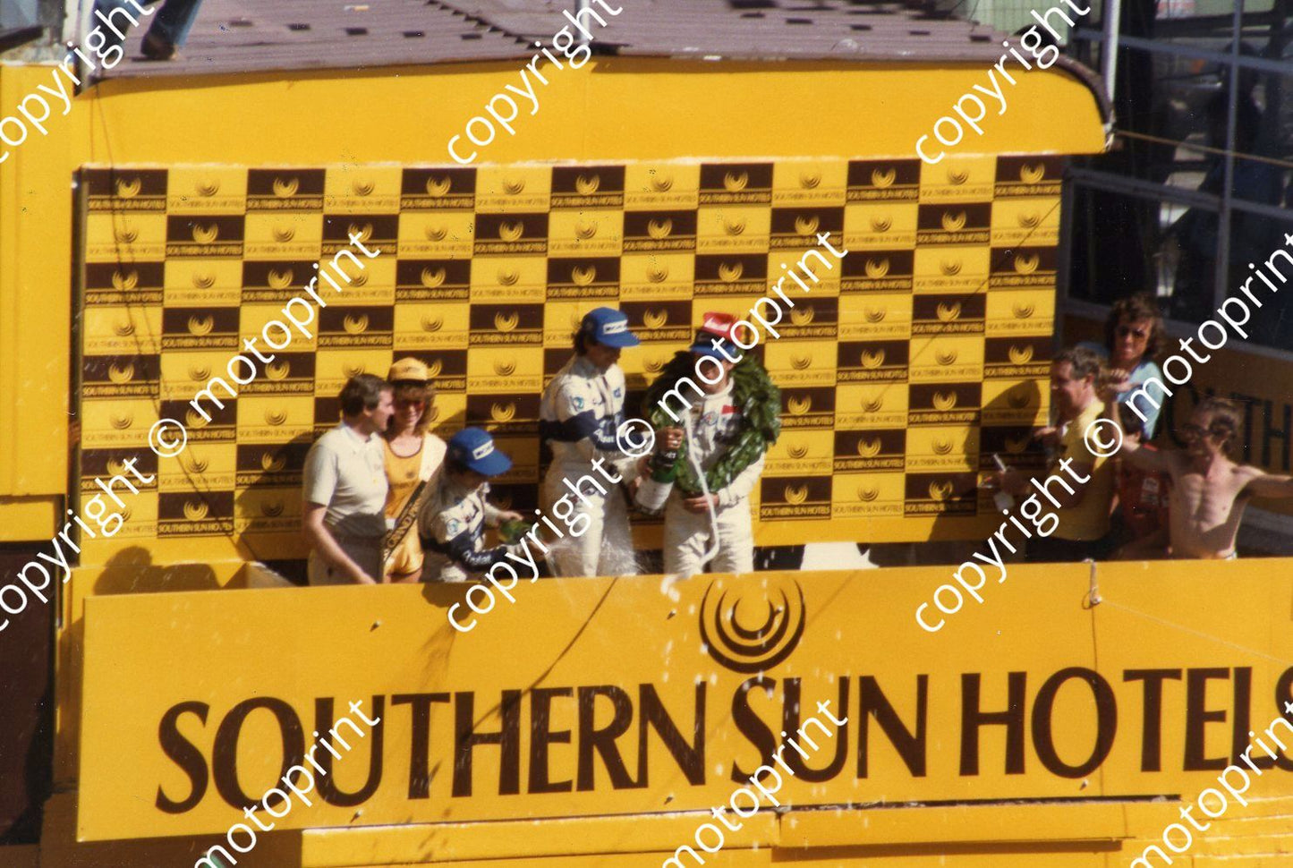 Piquet, Patrese, De Cesaris (2)