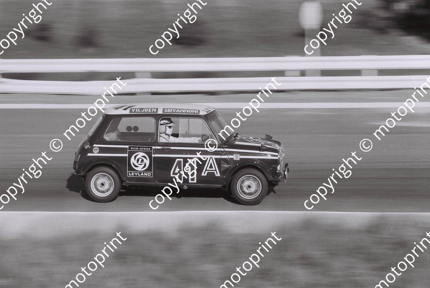 SL 1971 Kyalami 9 hr Viljoen Giovannoni Cooper S
