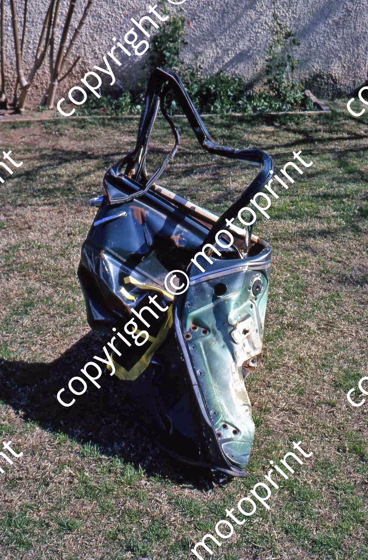 SL Anglia RH door after crash