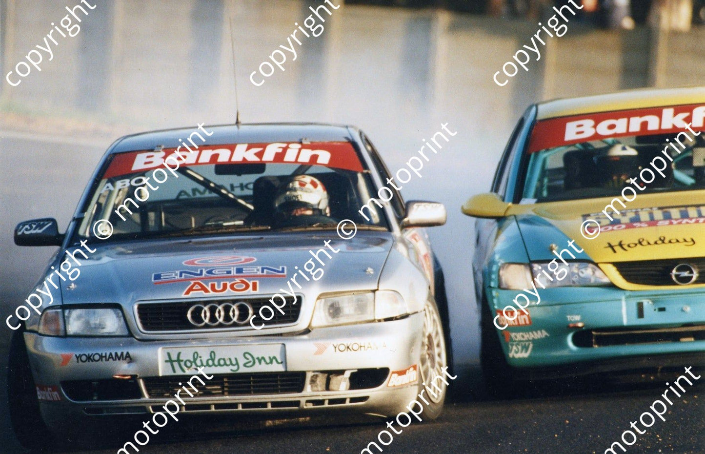 SL Bankfin 1999 Aberdein Audi A4 Opel Vectra close 378