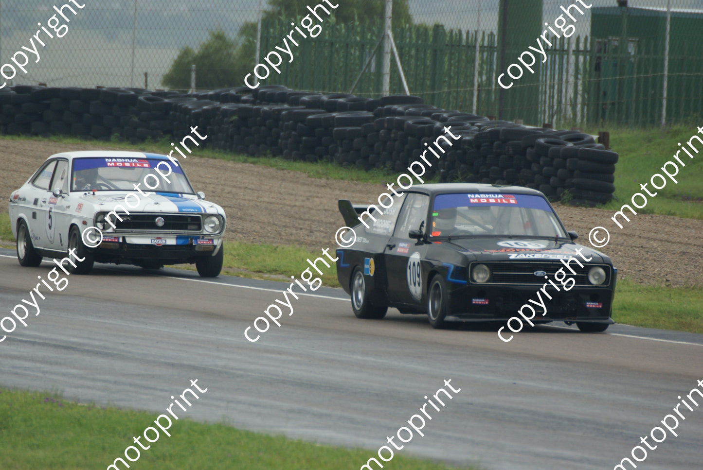 SL Broome Zakspeed Escort; Van Vuuren Datsun GX 30-1 DSC05530