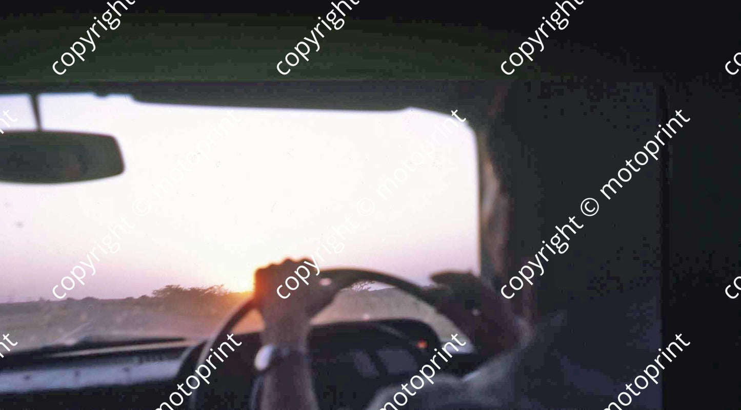 SL D Pearson driver view towing home