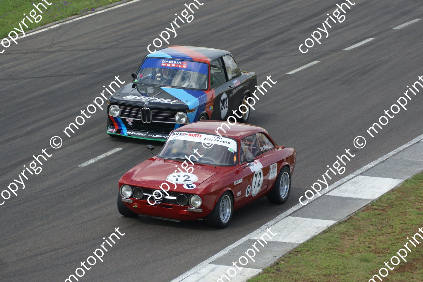 SL De Waal Alfa; Massel O'Sullivan BMW 31-1 DSC06256
