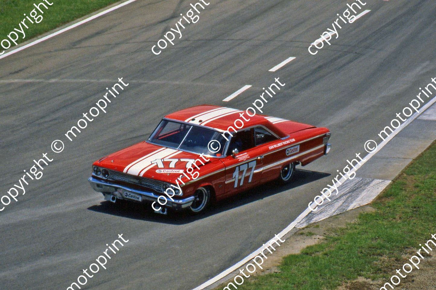 SL Ford Galaxie Willment scheme Sarel VD Merwe hairpin