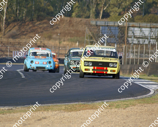 SL Gouws Fiat 124, Vos Datsun 1200Gx Roberts R8