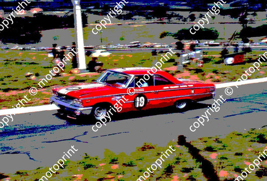 1964 SL Hawkins Galaxie Leeukop poster