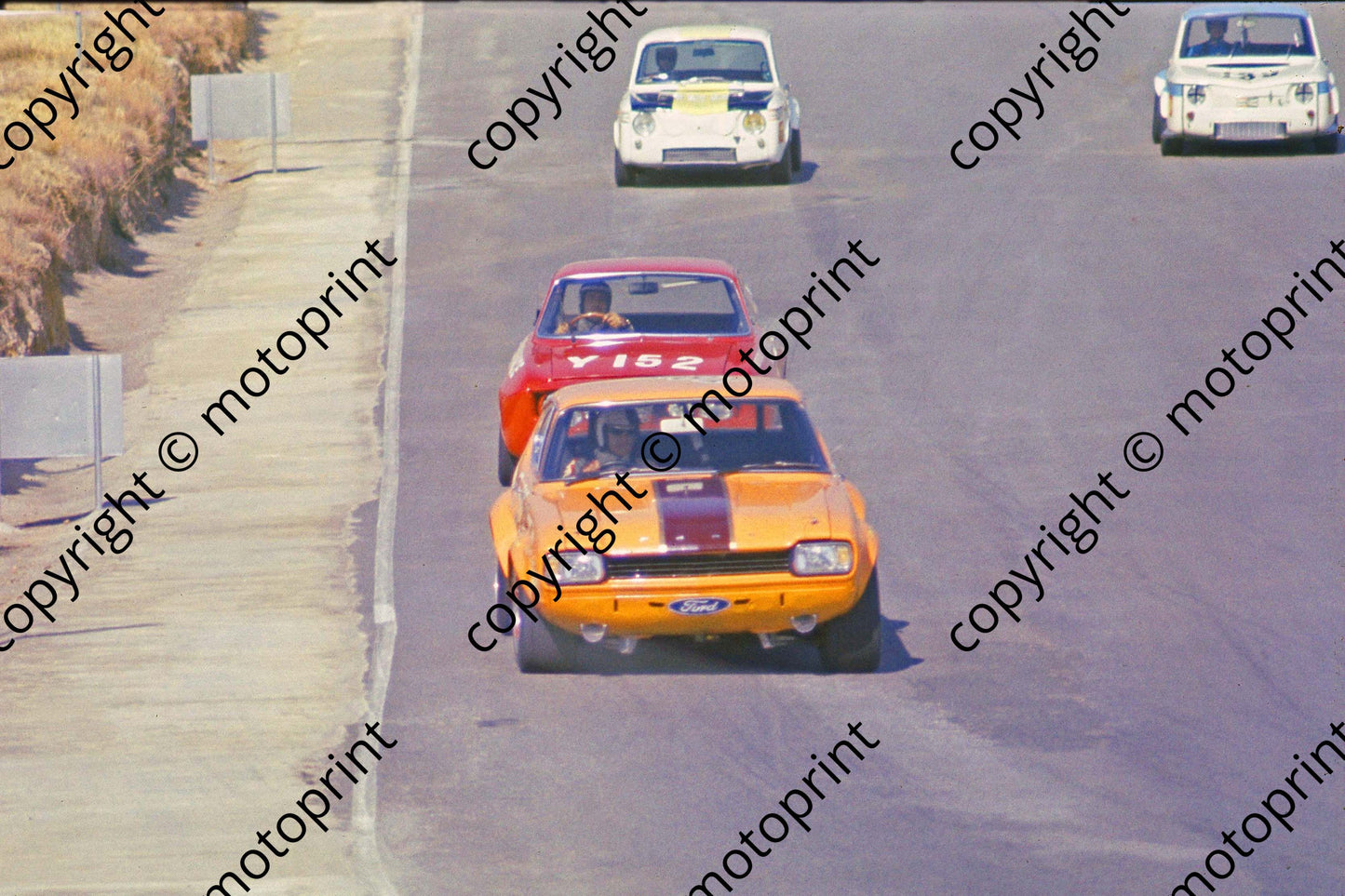 SL Olthoff Capri, Chatz Alfa. Porter and Scheckter R8s June A4