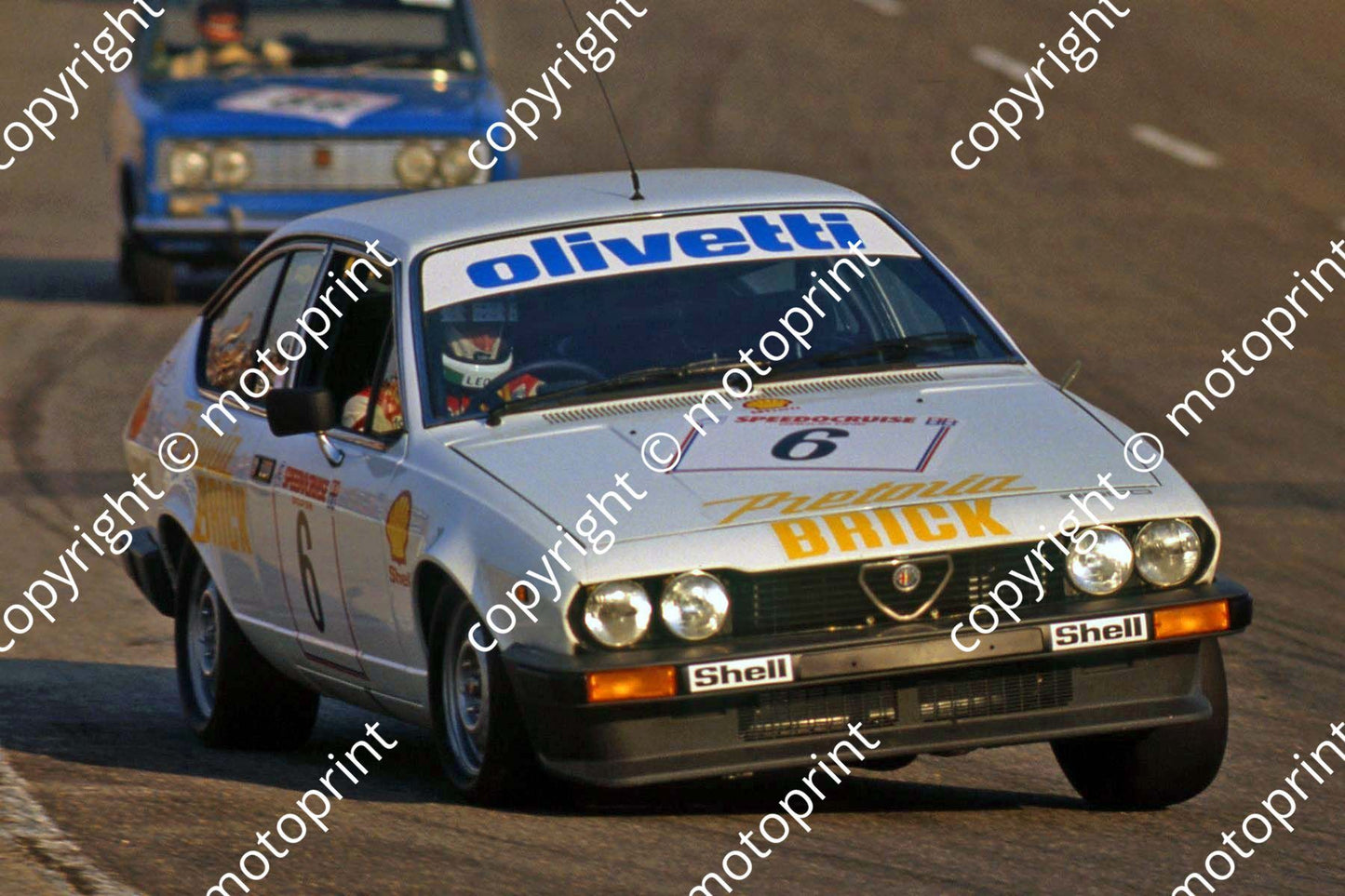 SL Speedocruise 2 hr L Pelachin (in car), A D_Oliviera Alfetta 2000GTV (permission Roger Swan)