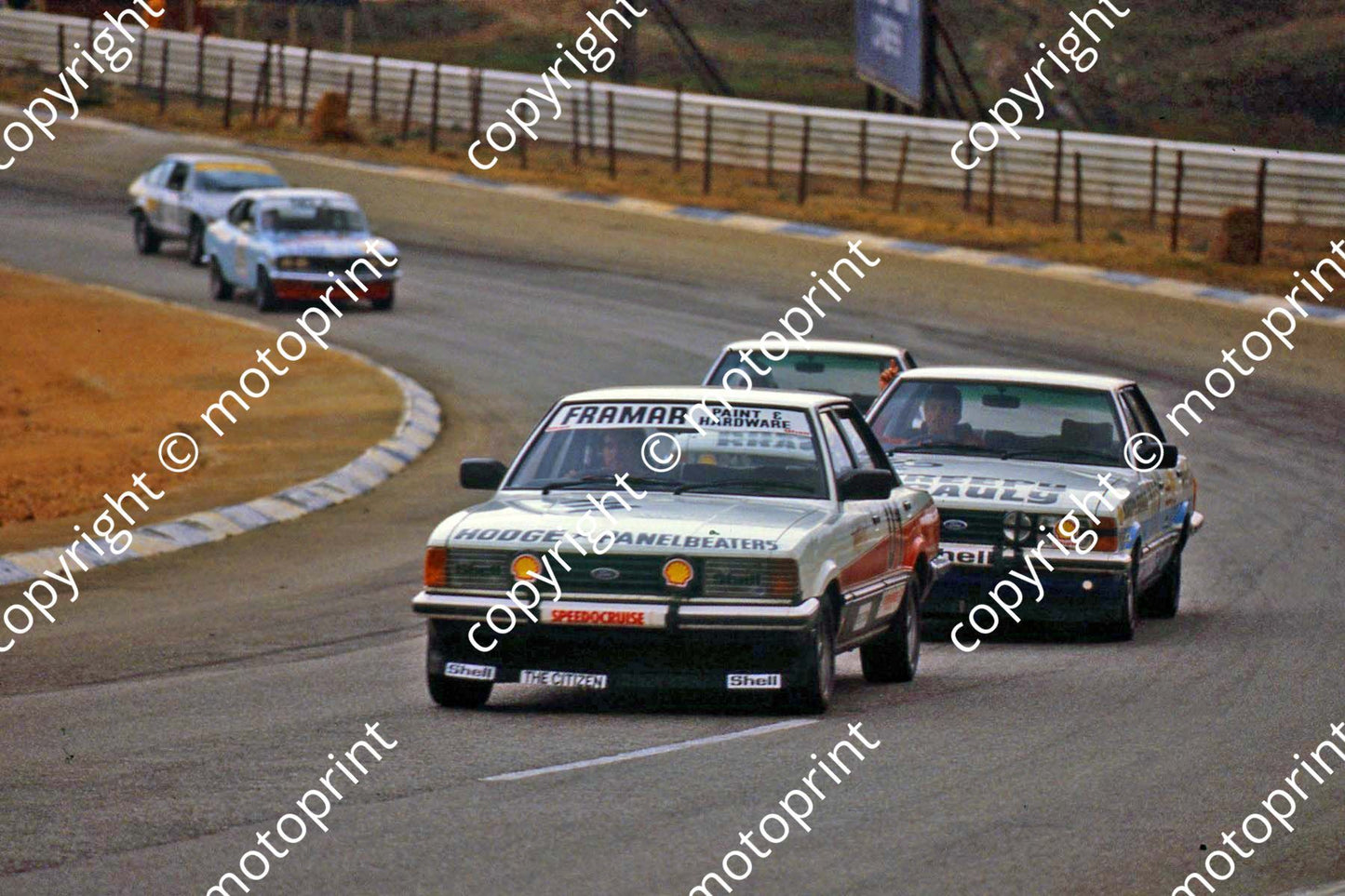 SL Speedocruise 2 hr Viana, vd Merwe, Mortimer Cortina XR6s (permission Roger Swan) (2)