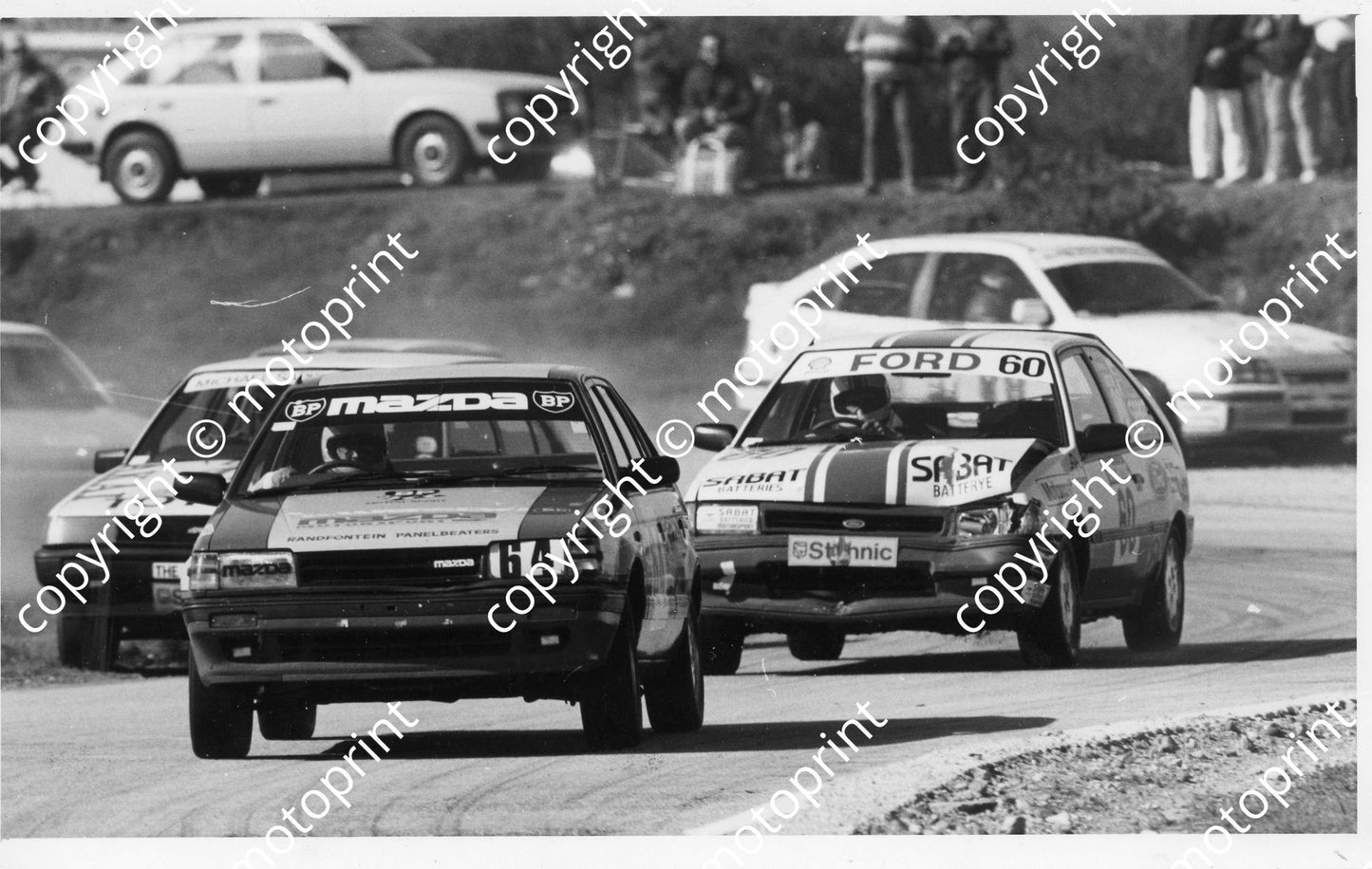 SL Stannic 1987 Aldo Scribante 64 Morgenrood Mazda EGi 60 Hepburn Ford Laser TX3 damage 266