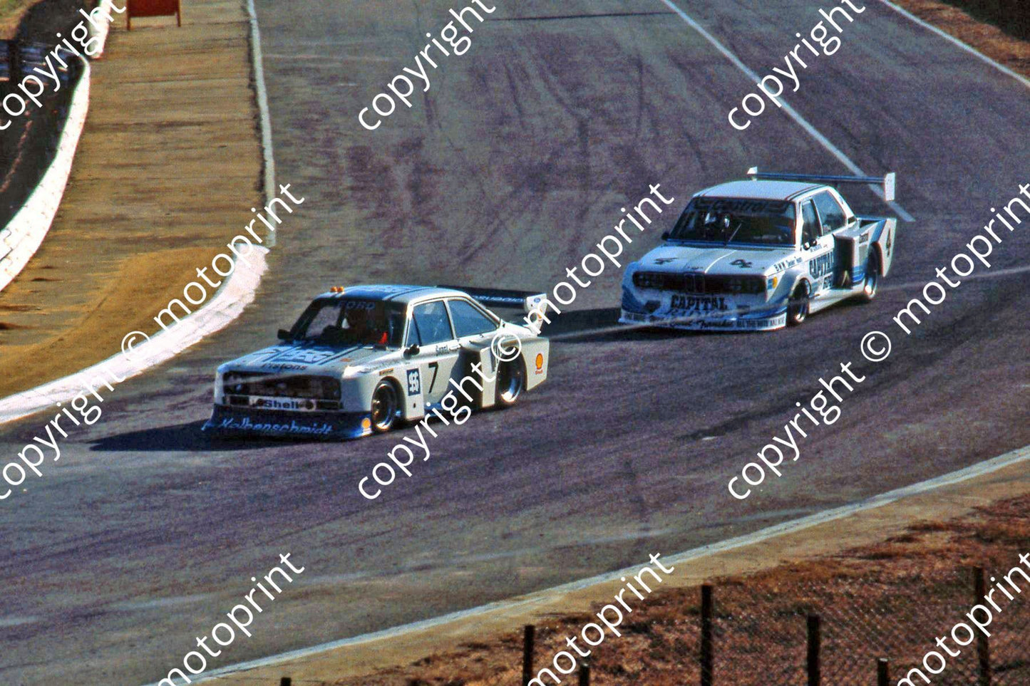 SL VD Merwe Escort, Scheckter BMW 2