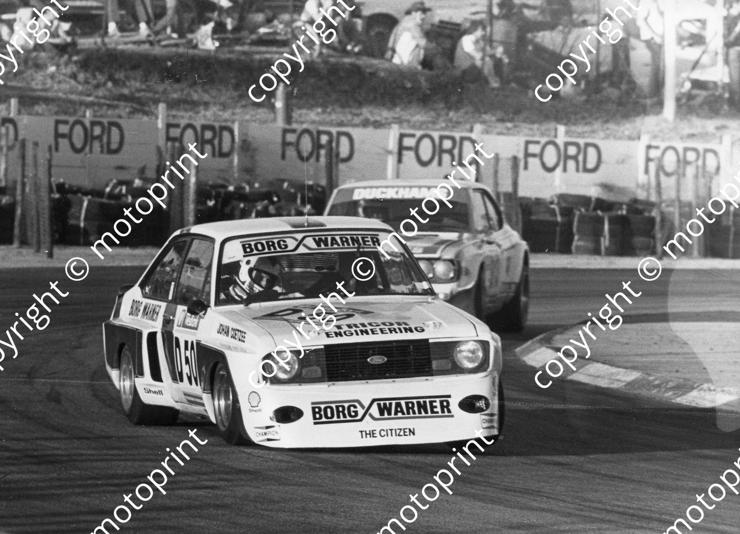 SL Wesbank mod 1983 Kyalami Coetzee Escort 013