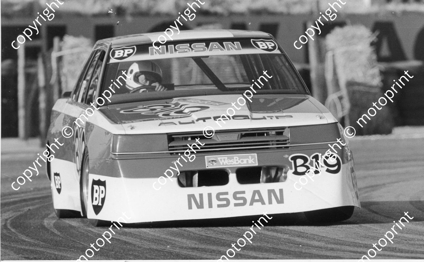SL Wesbank mod 1987 Kyalami N van Rensburg Nissan Skyline 134