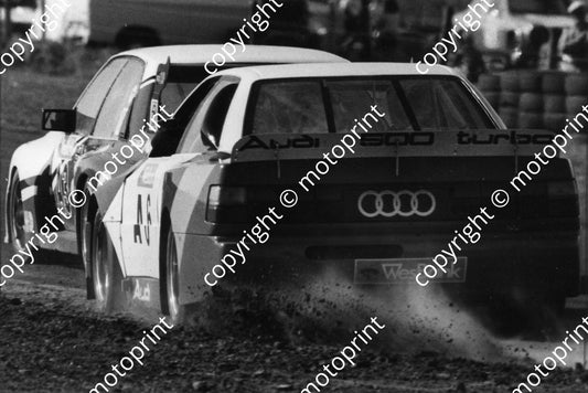 SL Wesbank mod 1989 Aldo Scribante vd Merwe Audi; Hepburn Opel 130