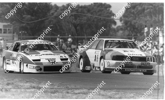 SL Wesbank mod 1989 Killarney vd Linde Nissan 300ZX; vd Merwe Audi 150