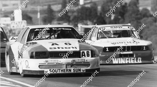 SL Wesbank mod 1989 Kyalami Viana BMW; vd Merwe Audi132