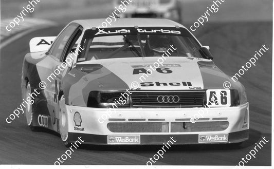 SL Wesbank mod 1989 Kyalami vd Merwe Audi 137