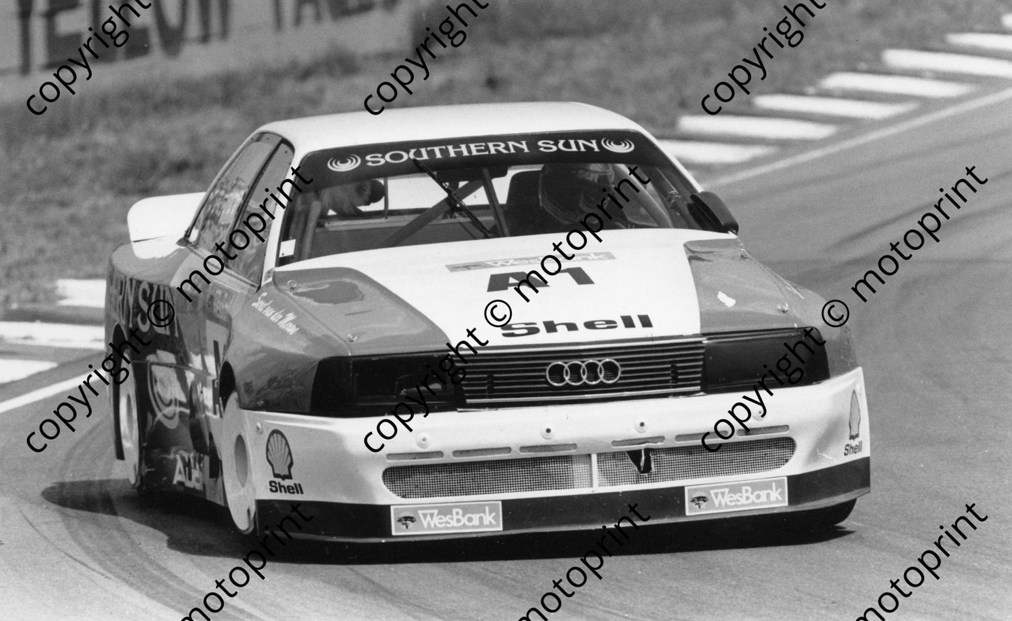 SL Wesbank mod 1990 Kyalami vd Merwe Audi 136