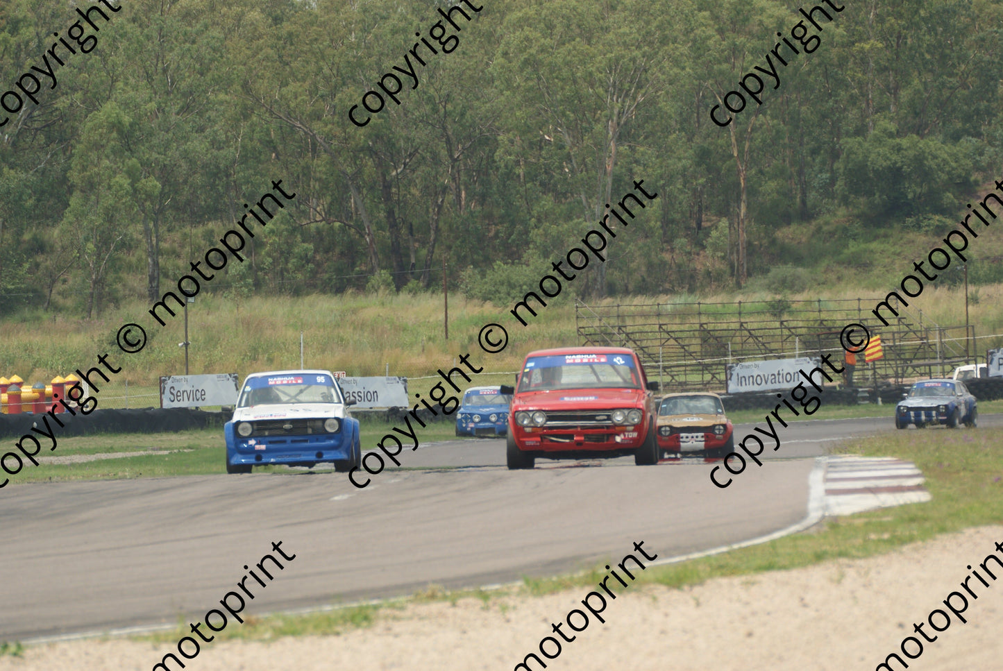 SL Fiat blow up Evans Finney off practice DSC00327