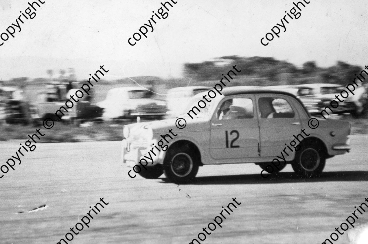 SL Lionel Rowe Fiat 1100 1st race St Albans