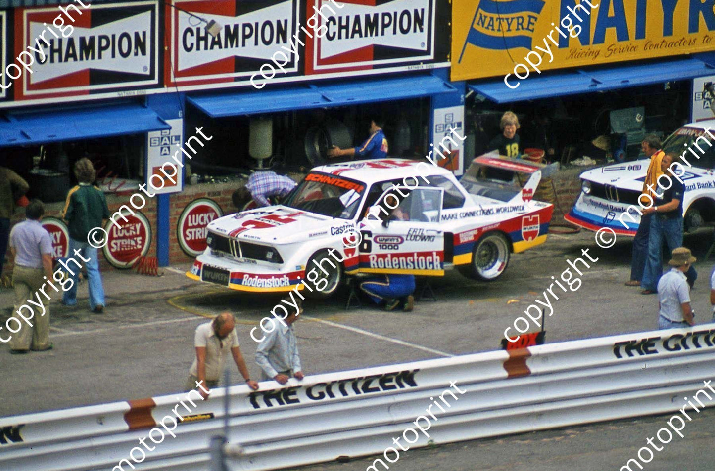 SL (thanks to Stuart Falconer) a 582 1977 Wynns 1000 BMW 2002 turbo Ertl Ludwig