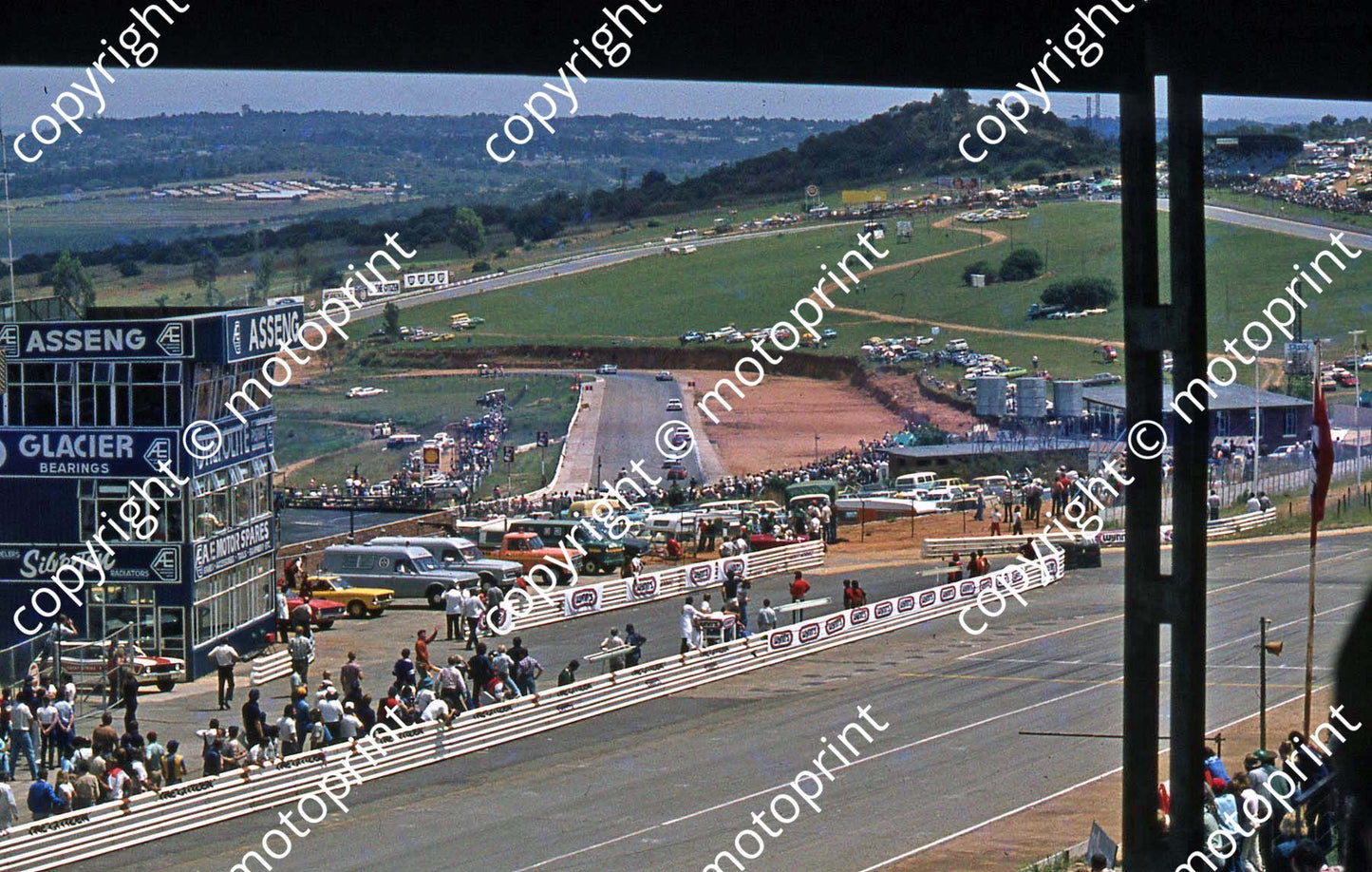 SL (thanks to Stuart Falconer) a 636 1978 Wynns 1000 view stand opp pits to Clubhouse and Leeukop