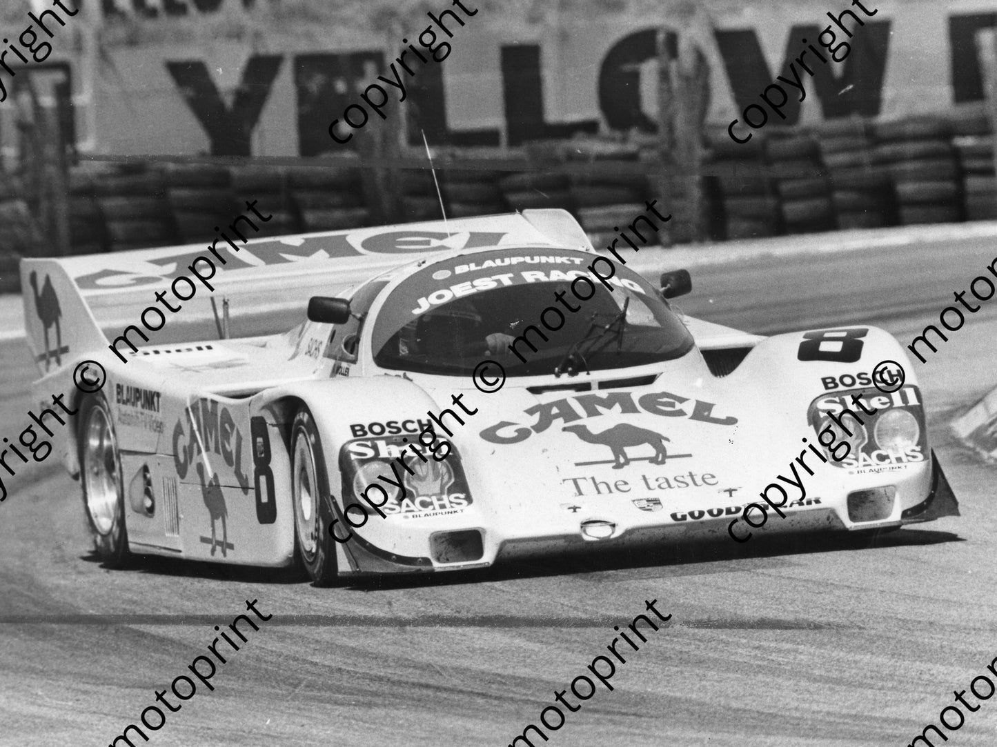 SP 1987 Yellow Pages 500 Wollek Porsche 962 2nd