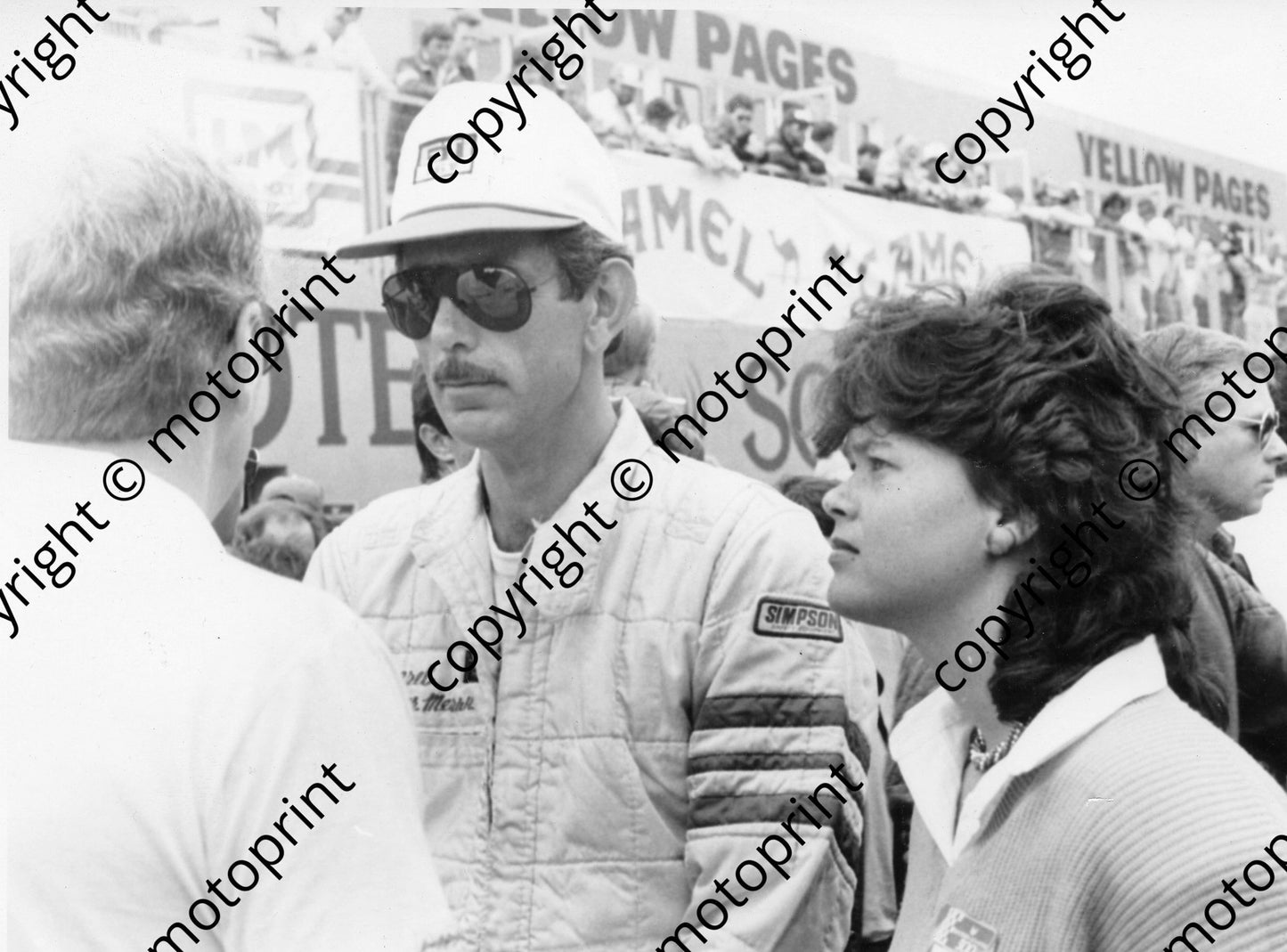 SP 1987 Yellow Pages vd Merwe 3rd Porsche 962