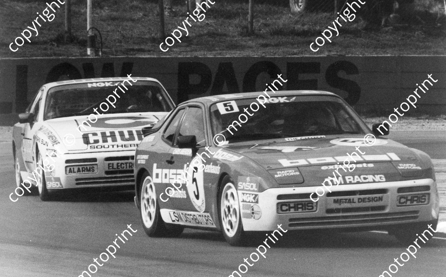 SP 1989 turbo cup Chris Aberdein, Sarel vd Merwe