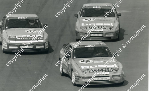 SP 1989 turbo cup #10 R Asch; #20 T Venter; #12 R Schmitt