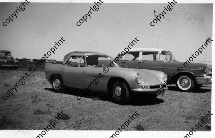 SP Dart hard top St Albans 4 Oct 1958 Bulbring check