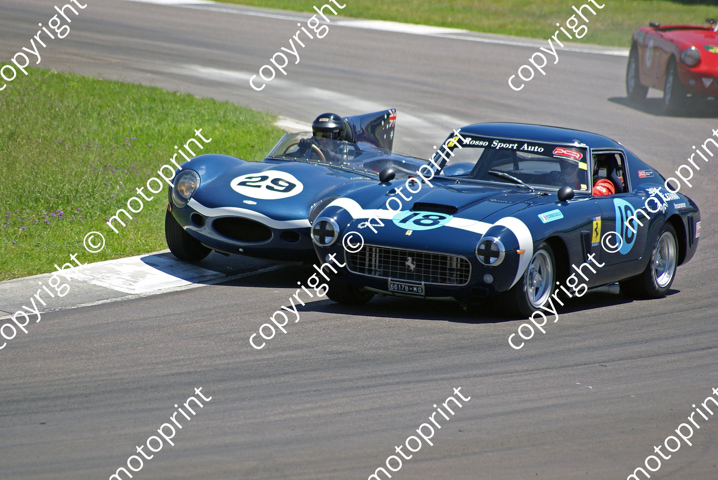 SP Ferrari 250GT SWB Cavalieri, D type Sorensen DSC02088