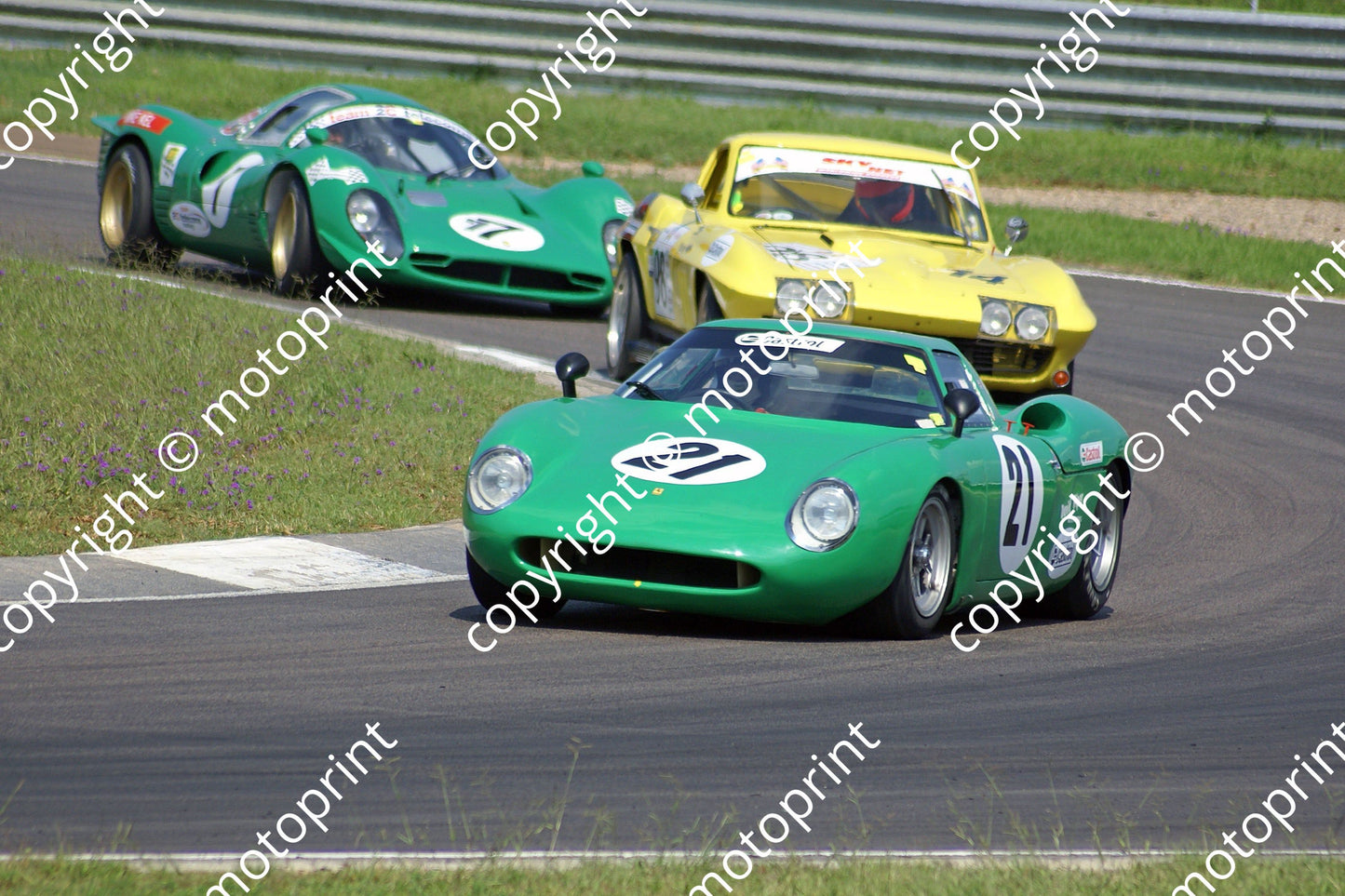 SP Ferrari 250LM H Spooner, Ferrari P4 r Nel, Chev Corvette Campagne DSC02227