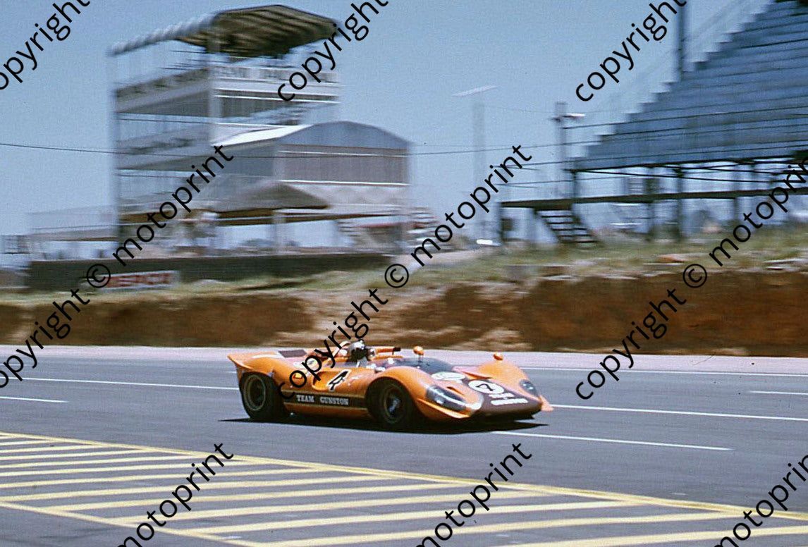 SP Ferrari P4 Can Am Gunston Hawkins on straight cropped 4x6